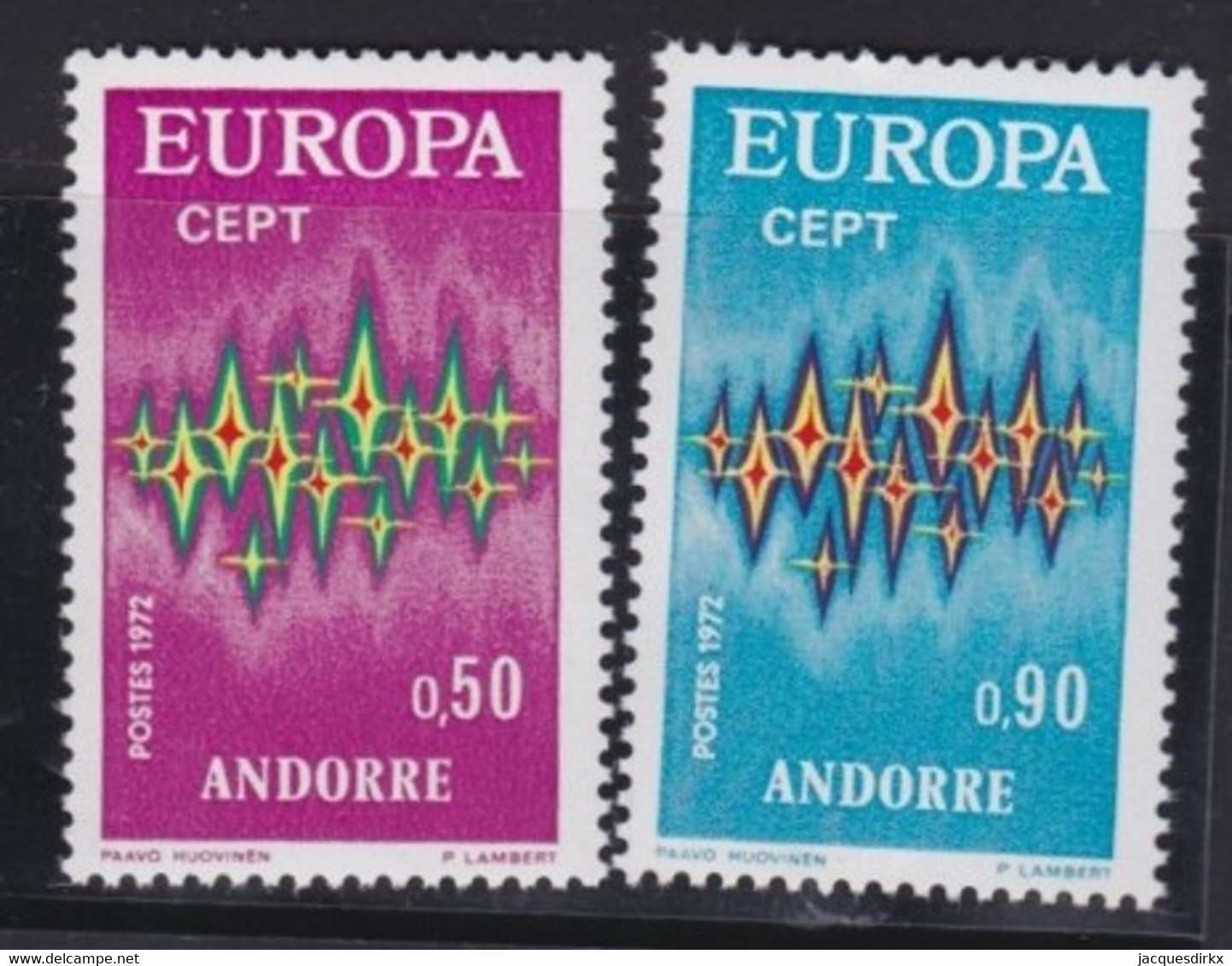 Andorre   .   Y&T   .     217/218      .    **   .    Neuf SANS Charniere    .     MNH - Neufs