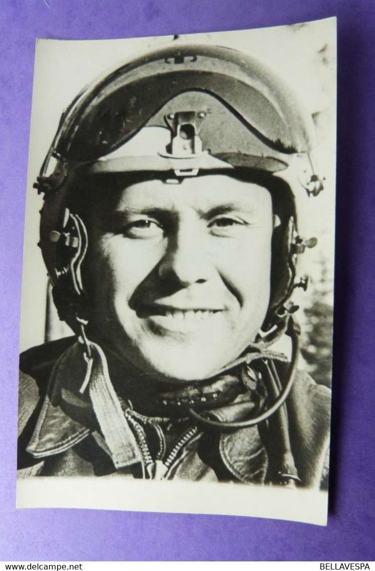 Astronaut Space Pilot Walter Schirra- Sigma 7, 6 Rotaties -3-10-1962  Photo  RPPC & P.Papavich? - Fotografie