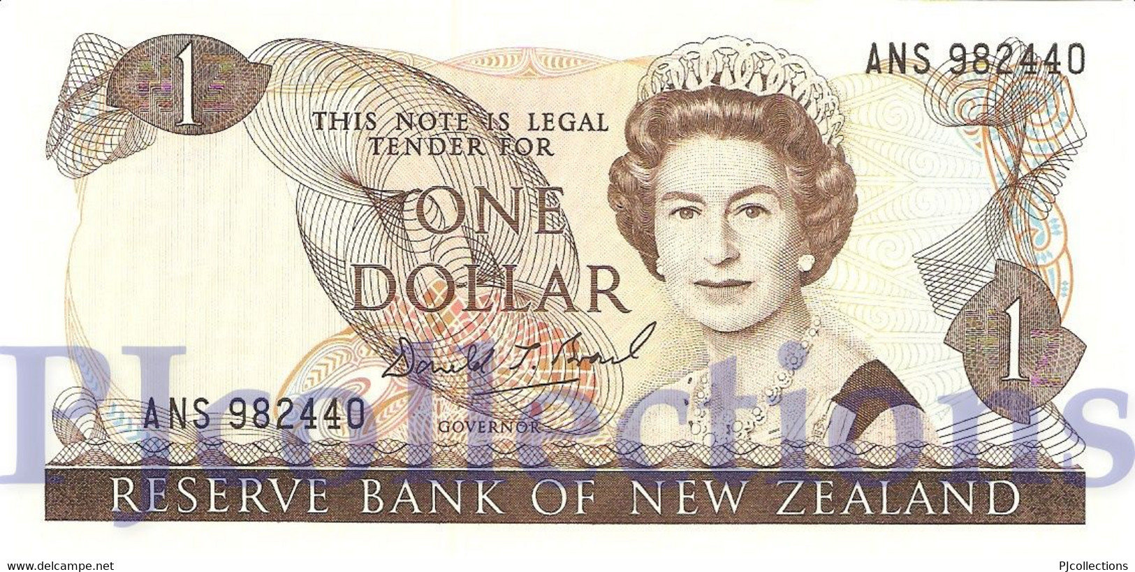 NEW ZEALAND 1 DOLLAR 1989 PICK 169c UNC - Nieuw-Zeeland