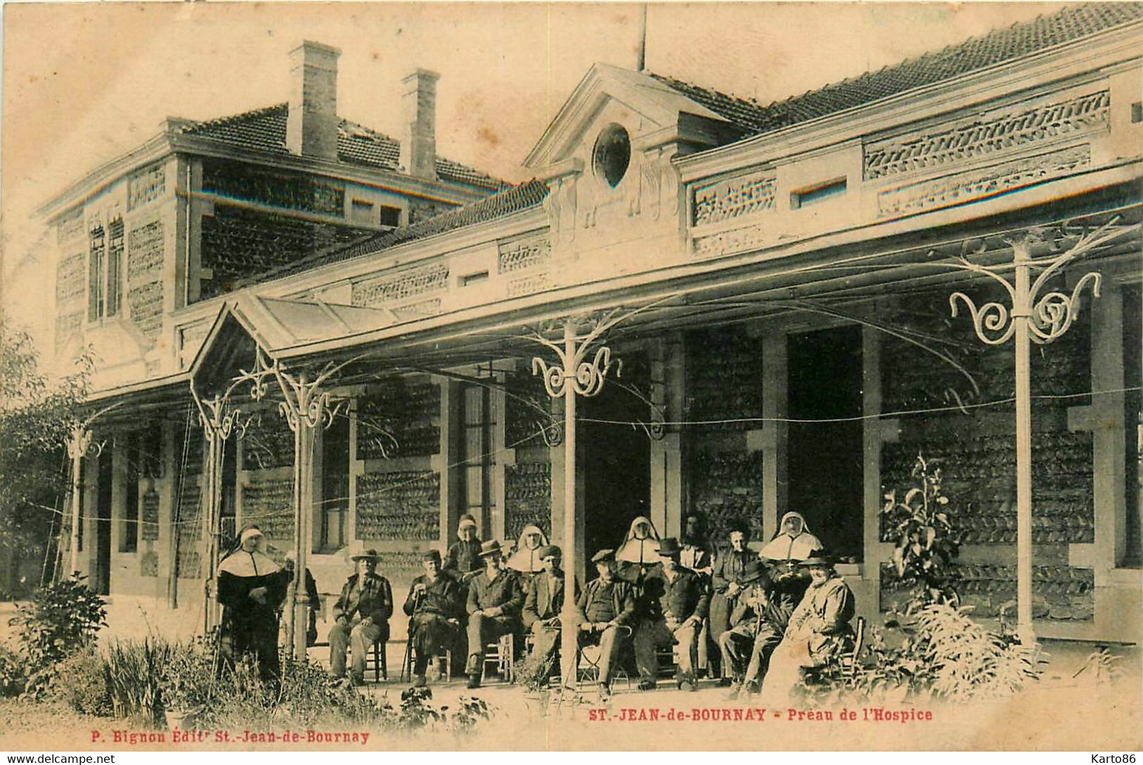 St Jean De Bournay * Le Préau De L'hospice - Saint-Jean-de-Bournay