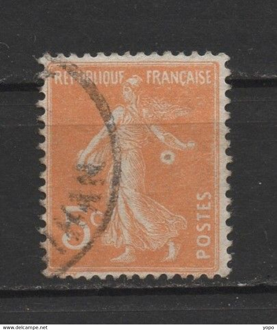 Timbre Semeuse Camée N° 158 Anneau De Lune - Used Stamps