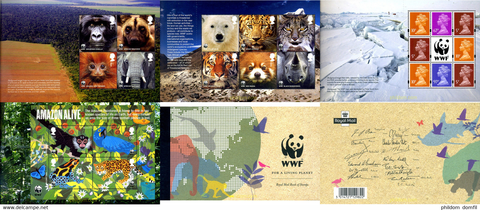 260246 MNH GRAN BRETAÑA 2011 FONDO MUNDIAL DE LA NATURALEZA - Schimpansen