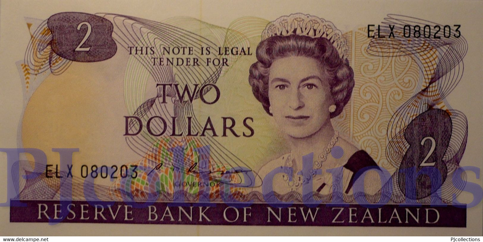 NEW ZEALAND 2 DOLLARS 1985 PICK 170b UNC - Nieuw-Zeeland