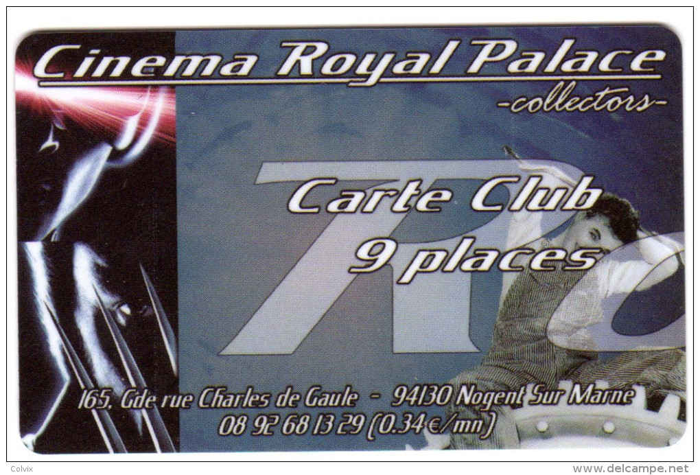 FRANCE CARTE CINEMA ROYAL PALACE NOGENT SUR MARNE - Cinécartes