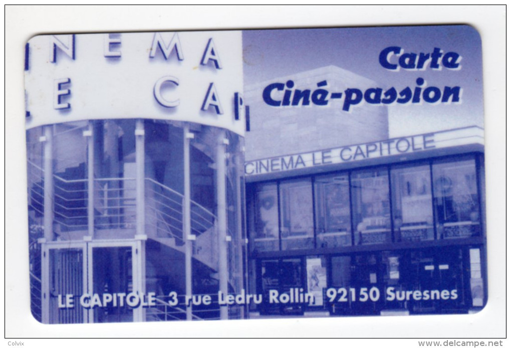 FRANCE CARTE CINEMA LE CAPITOLE à SURESNES - Cinécartes