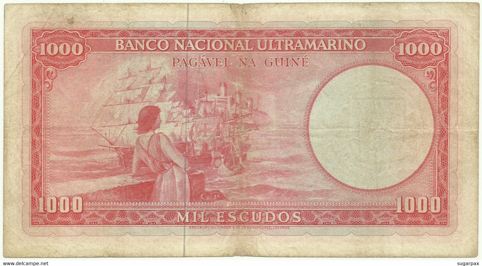 Guiné-Bissau - 1000 Escudos - 30.4.1964 - Pick 43 - Honório Barreto - Portuguese Guinea - 1.000 - Guinea-Bissau