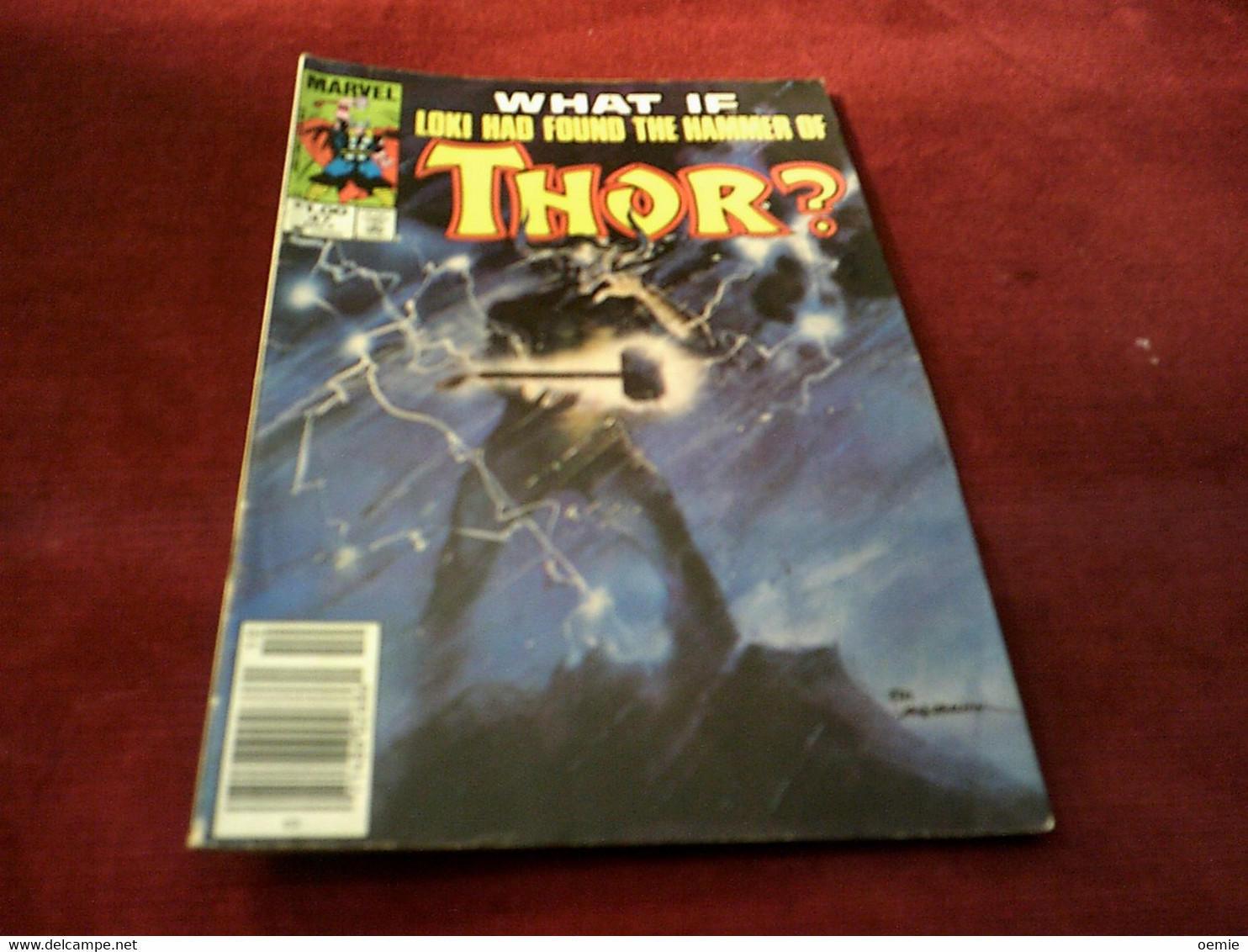 WHAT  IF  LOKI HAD FOUND THE HAMMER OF  THOR ?  N° 47 OCT  1984 - Marvel