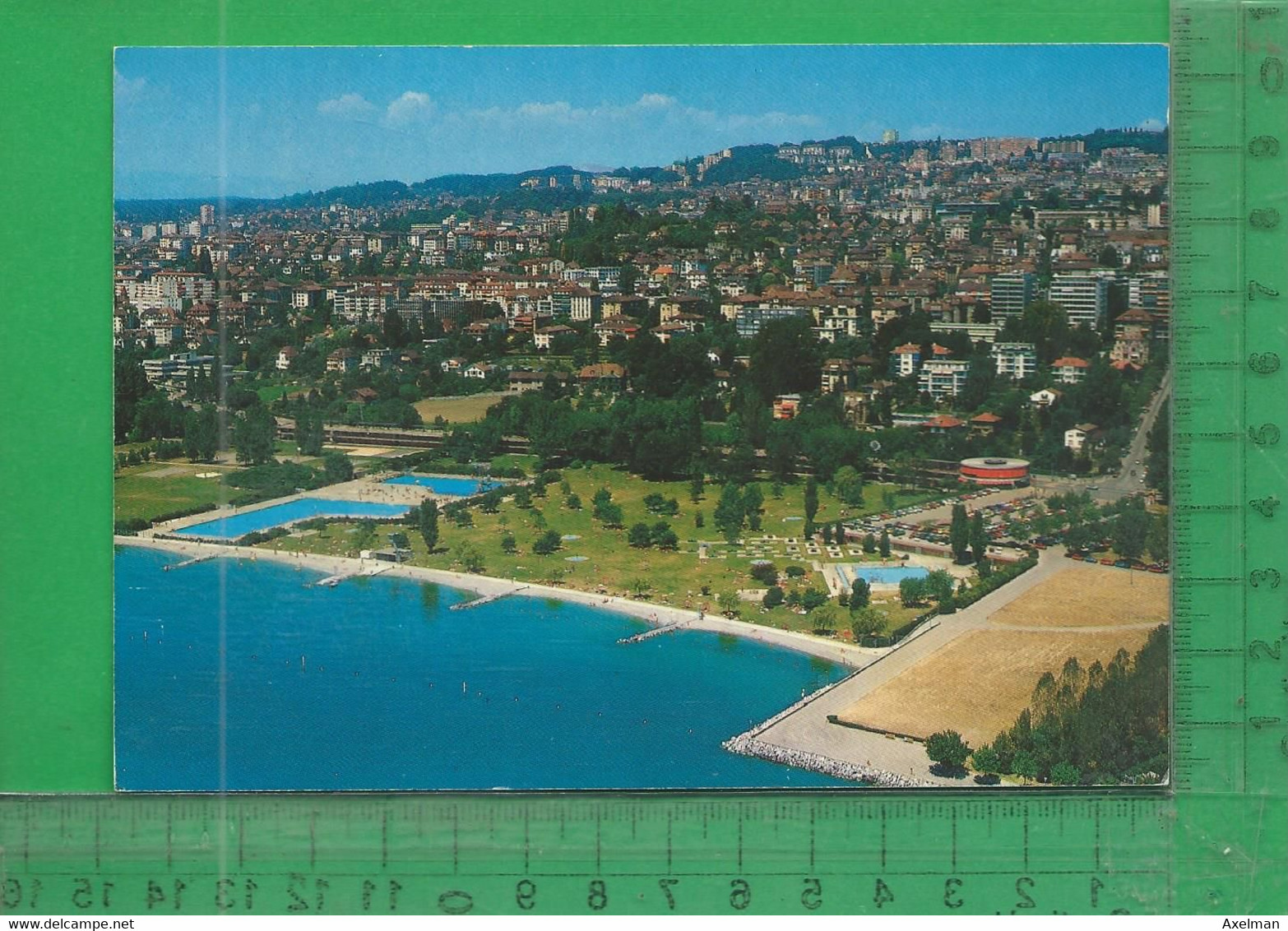 CPM  SUISSE, VAUD, LAUSANNE : Bellerive-Plage - Bellerive