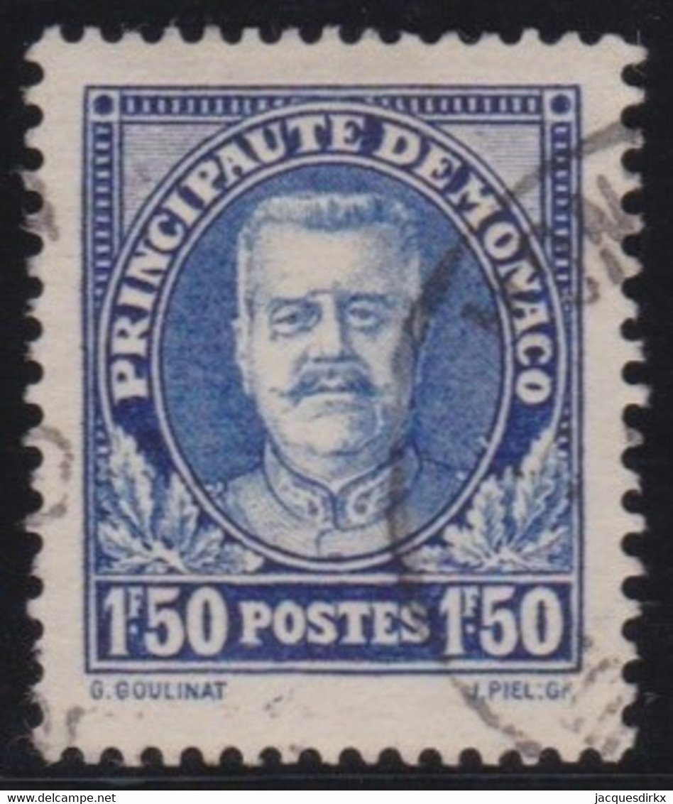 Monaco    .    Y&T   .   118        .    O     .    Oblitéré - Used Stamps