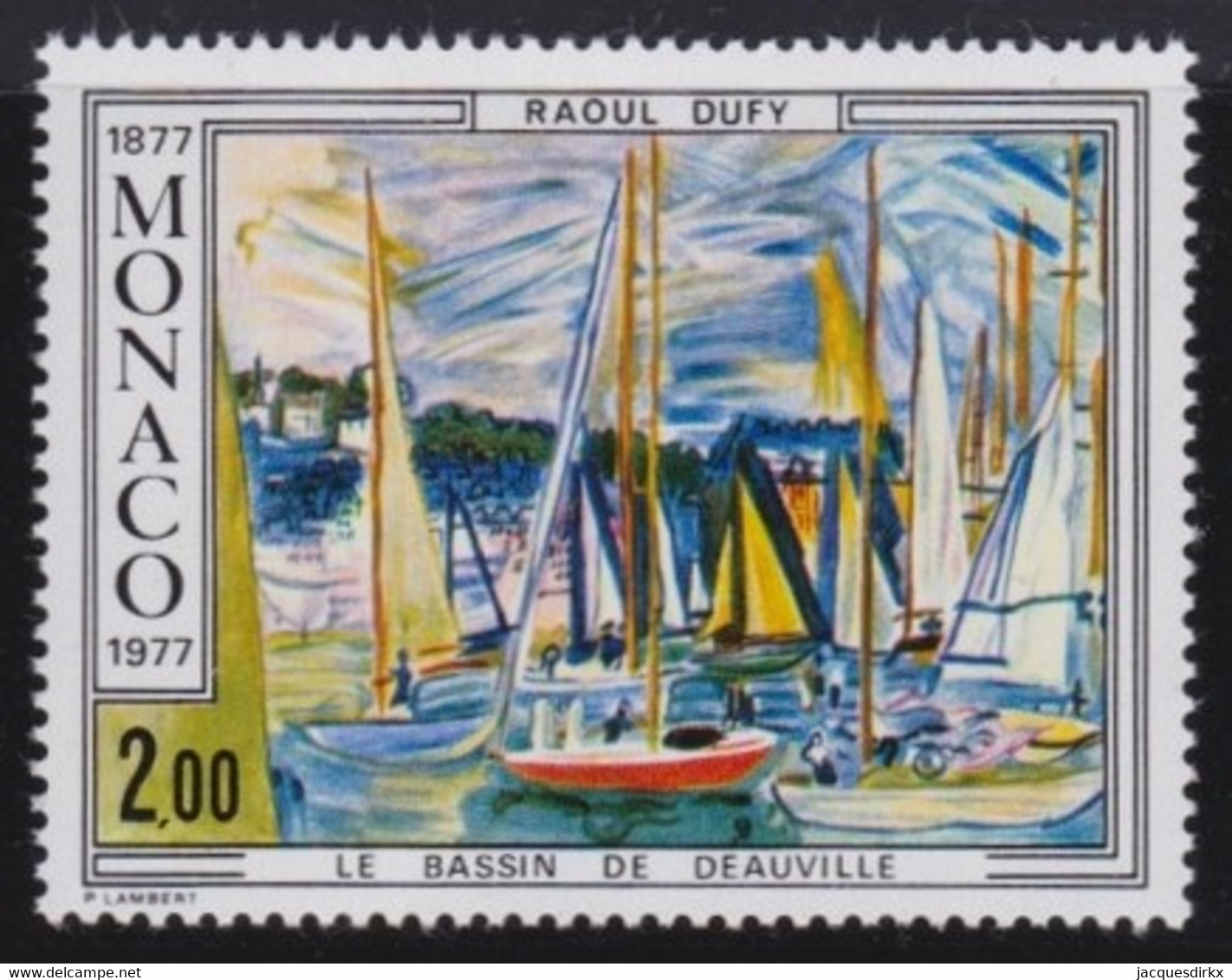 Monaco    .    Y&T   .   1097      .      **    .     Neuf Avec Gomme D'origine Et SANS Charnière - Unused Stamps