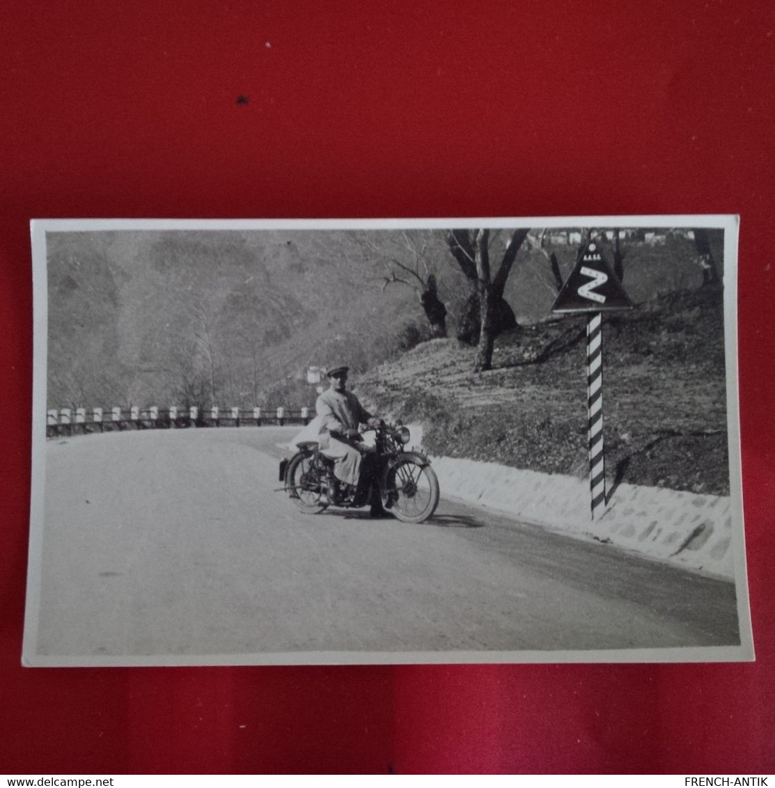 CARTE PHOTO MOTO LIEU A IDENTIFIER - Motos