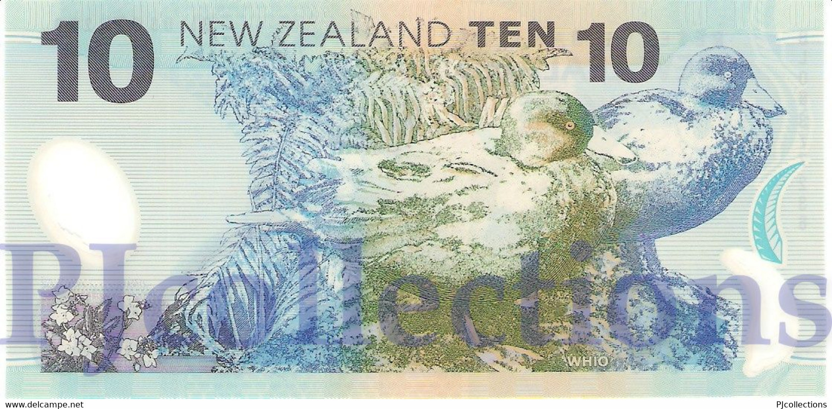 NEW ZEALAND 10 DOLLARS 2006 PICK 186b POLYMER UNC - Neuseeland