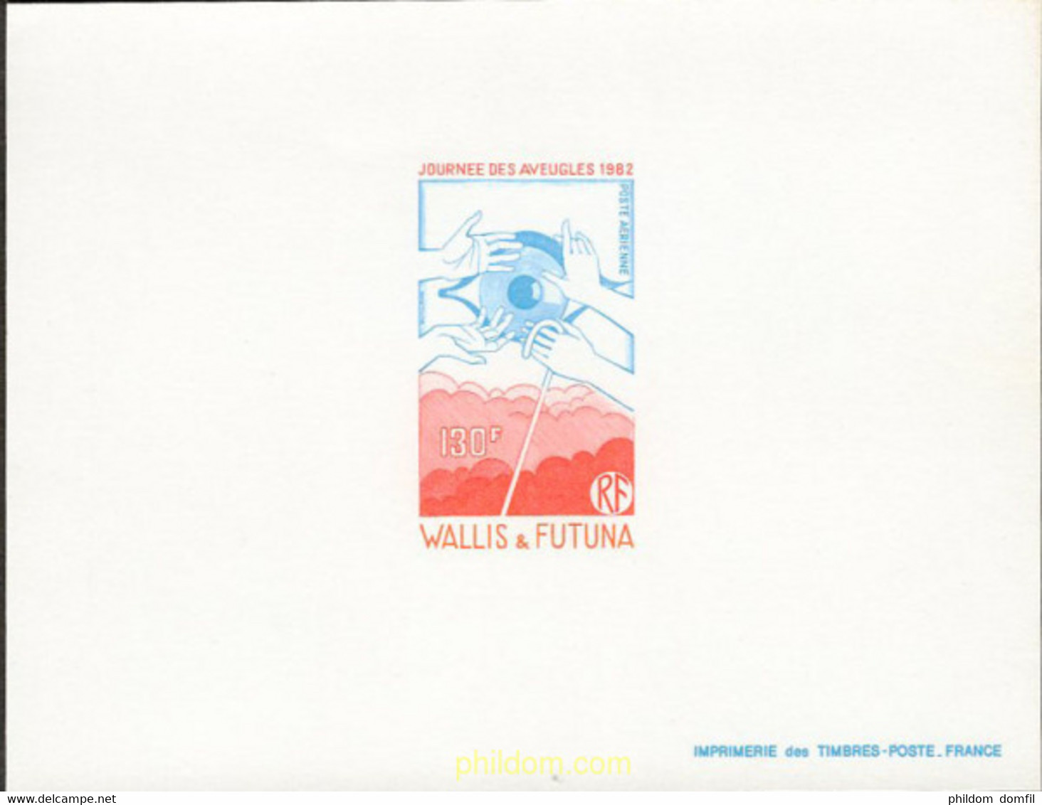 639105 MNH WALLIS Y FUTUNA 1982 DIA DE LOS INVIDENTES - Gebruikt