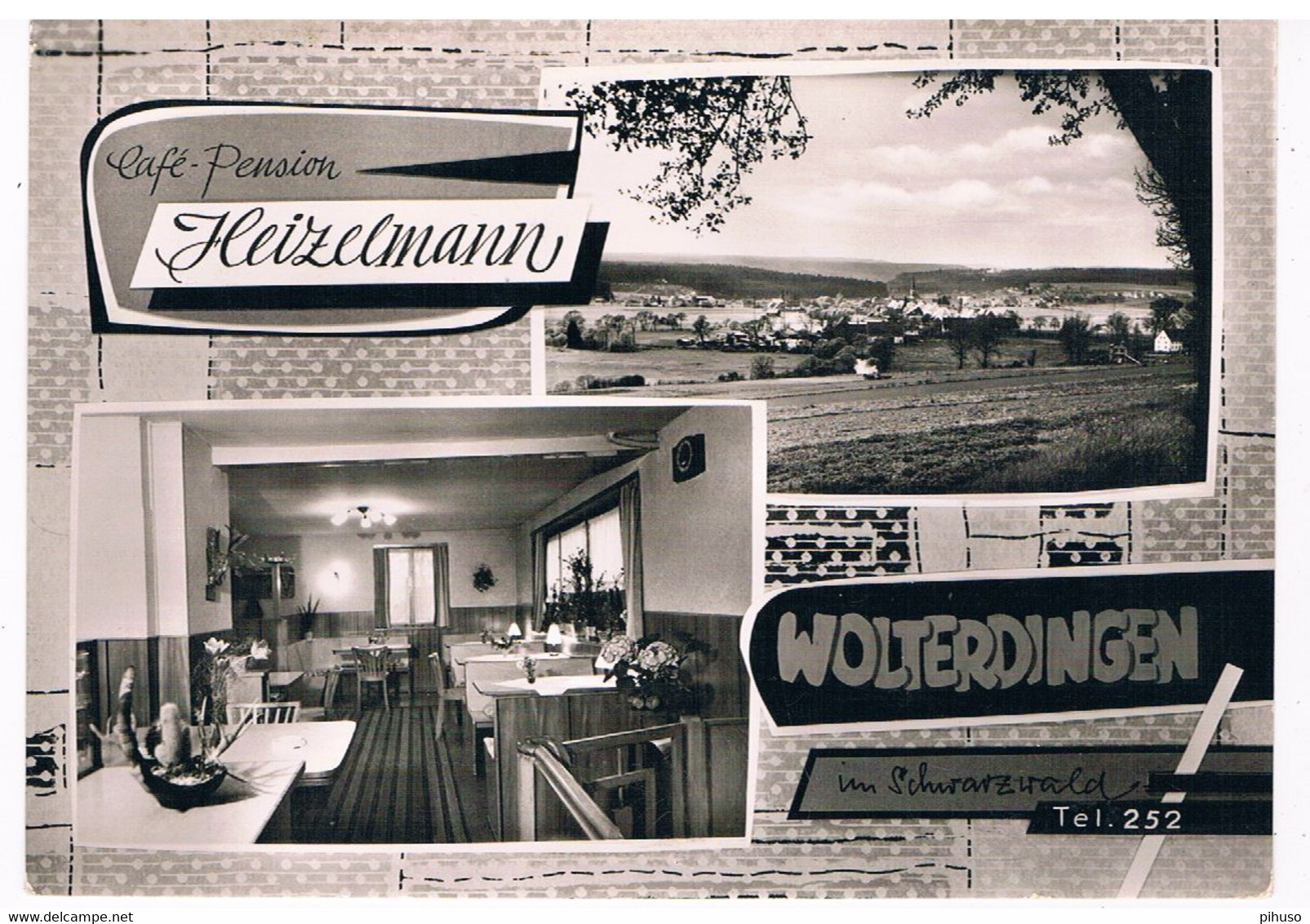 D-14485  WOLTERDINGEN : Cafe-Pension Heizelmann - Soltau