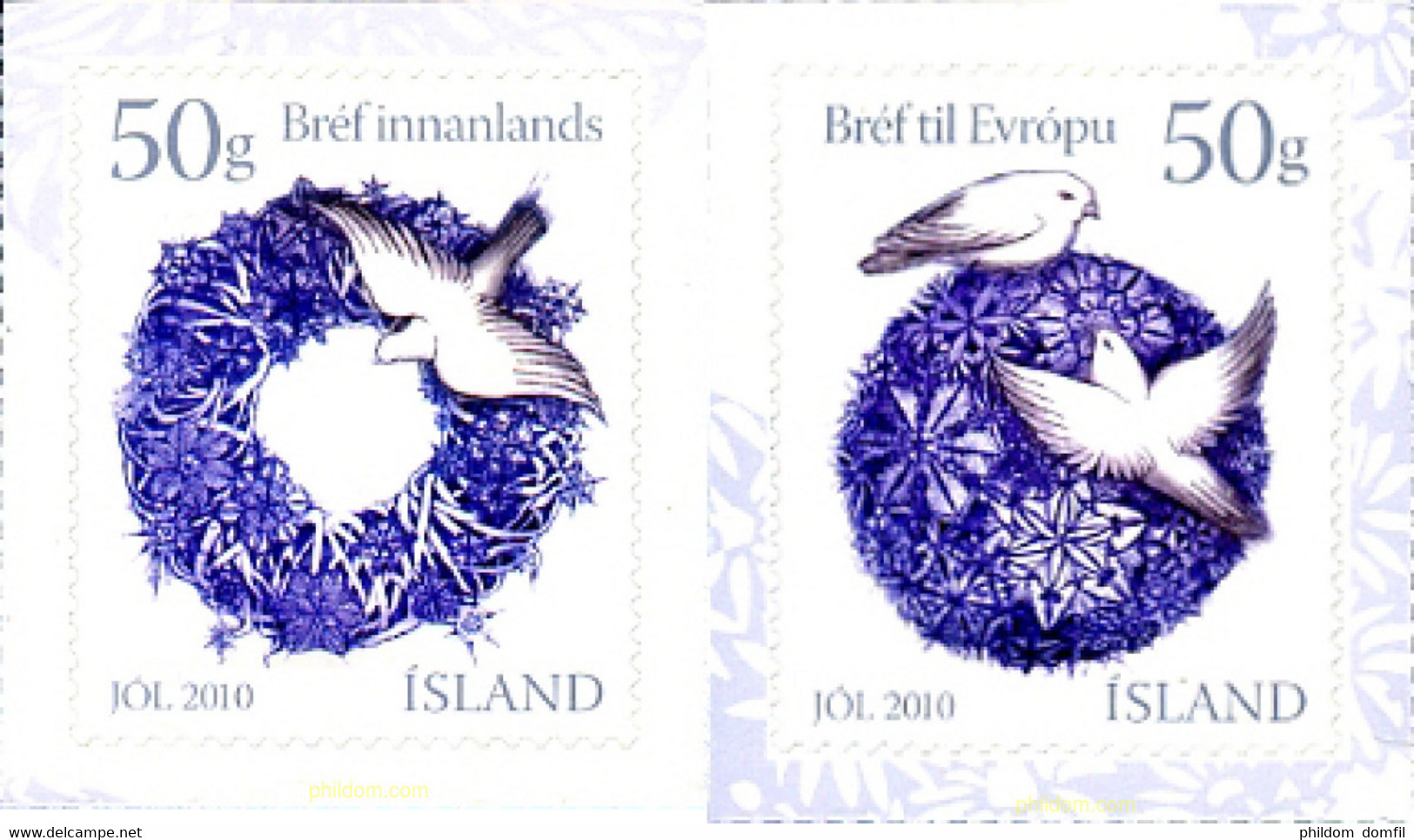 255653 MNH ISLANDIA 2010 NAVIDAD - Colecciones & Series