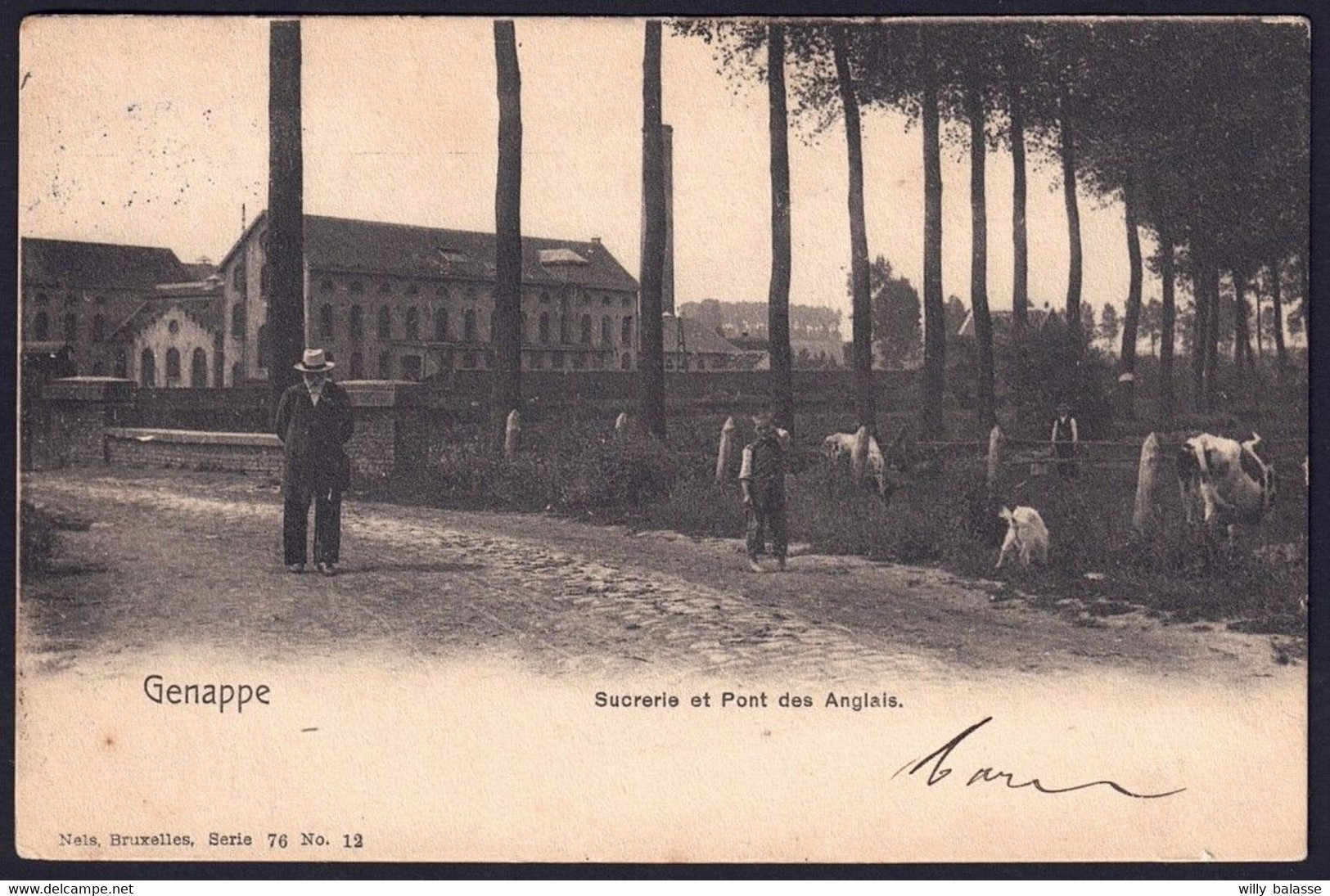 +++ CPA - GENAPPE - Sucrerie Et Pont Des Anglais - 1905  // - Genappe