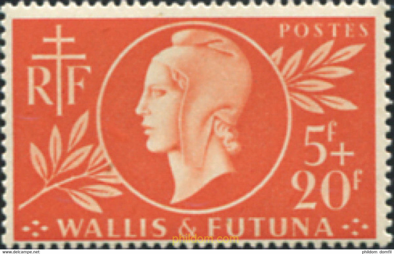 371578 MNH WALLIS Y FUTUNA 1944 EFIGIE - Used Stamps