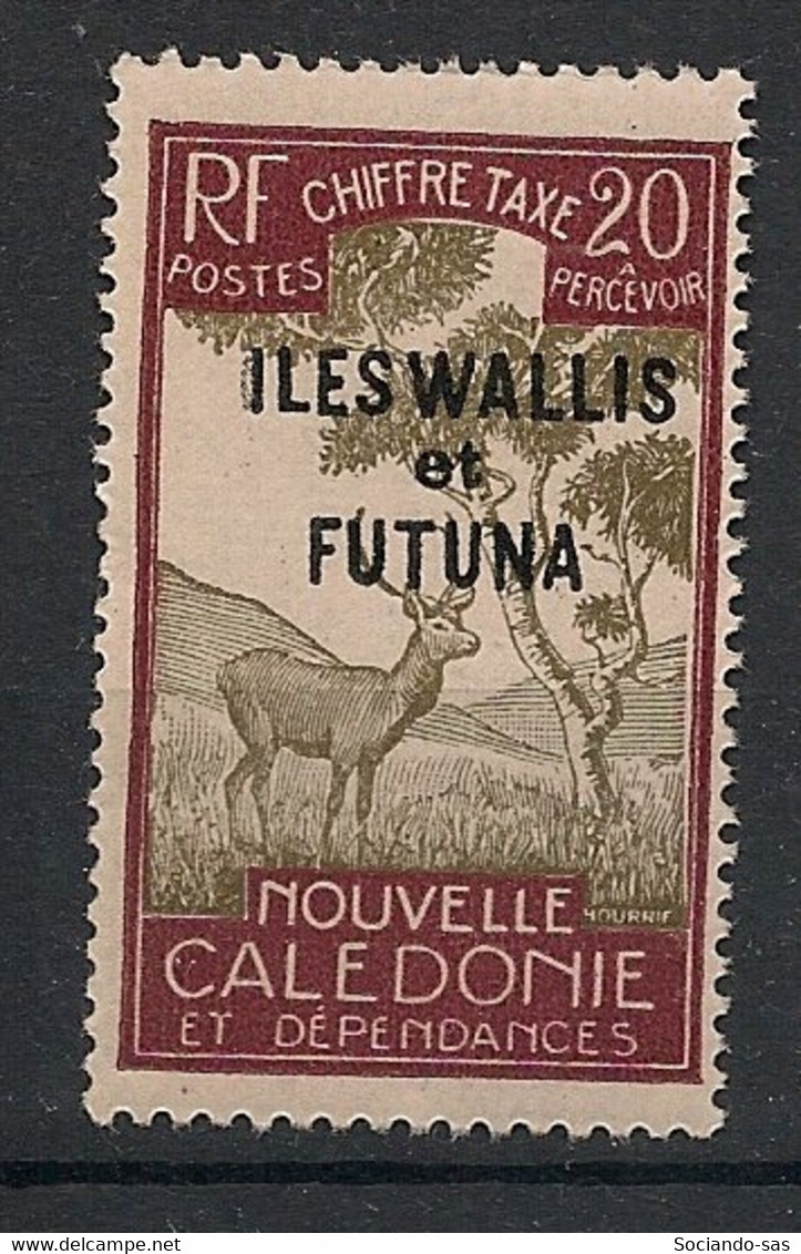 WALLIS ET FUTUNA - 1930 - Taxe TT N°Yv. 16 - 20c Brun - Neuf Luxe ** / MNH / Postfrisch - Segnatasse