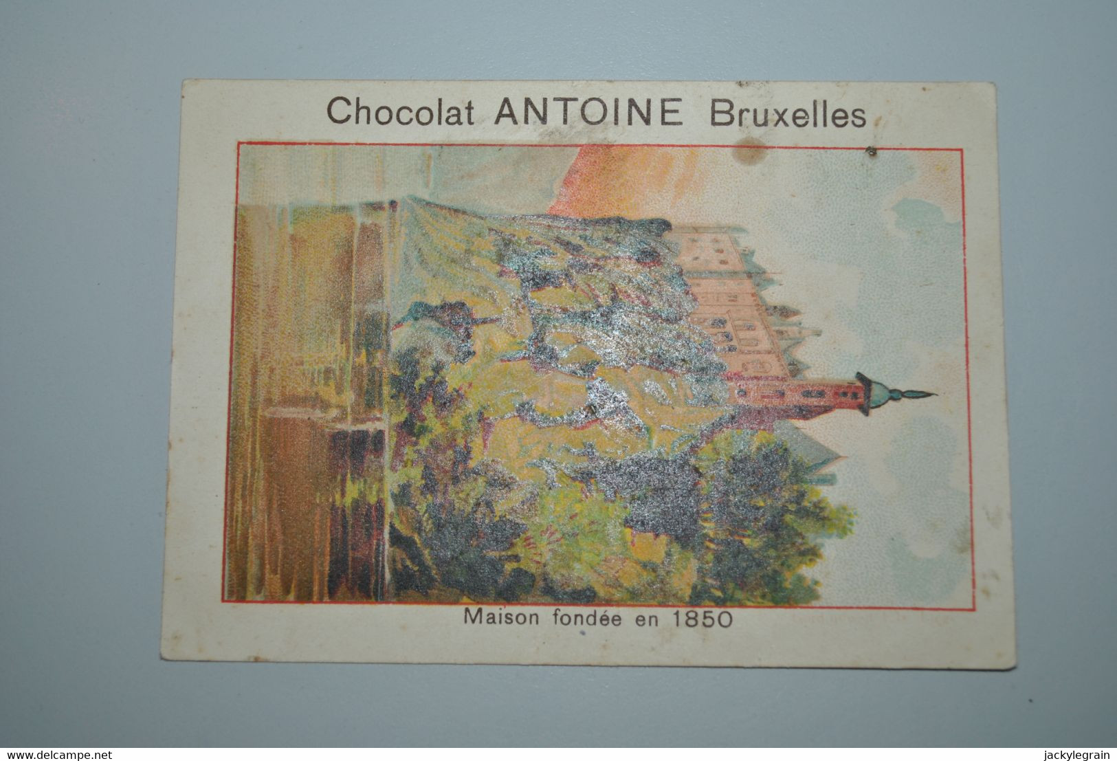 Carte Chocolat Antoine/Chateau Walzin - Chocolat