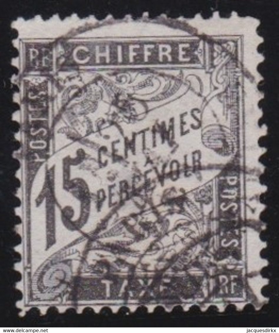 France    .  Y&T    .      Taxe  16       .      O     .      Oblitéré - 1859-1959 Used