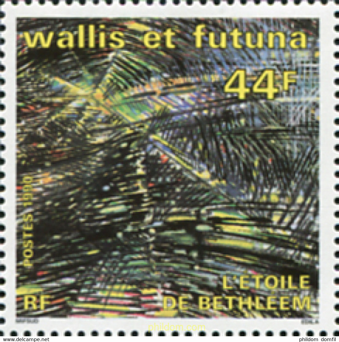 574678 MNH WALLIS Y FUTUNA 1990 LAS ESTRELLAS DE BETHLEEM - Gebraucht