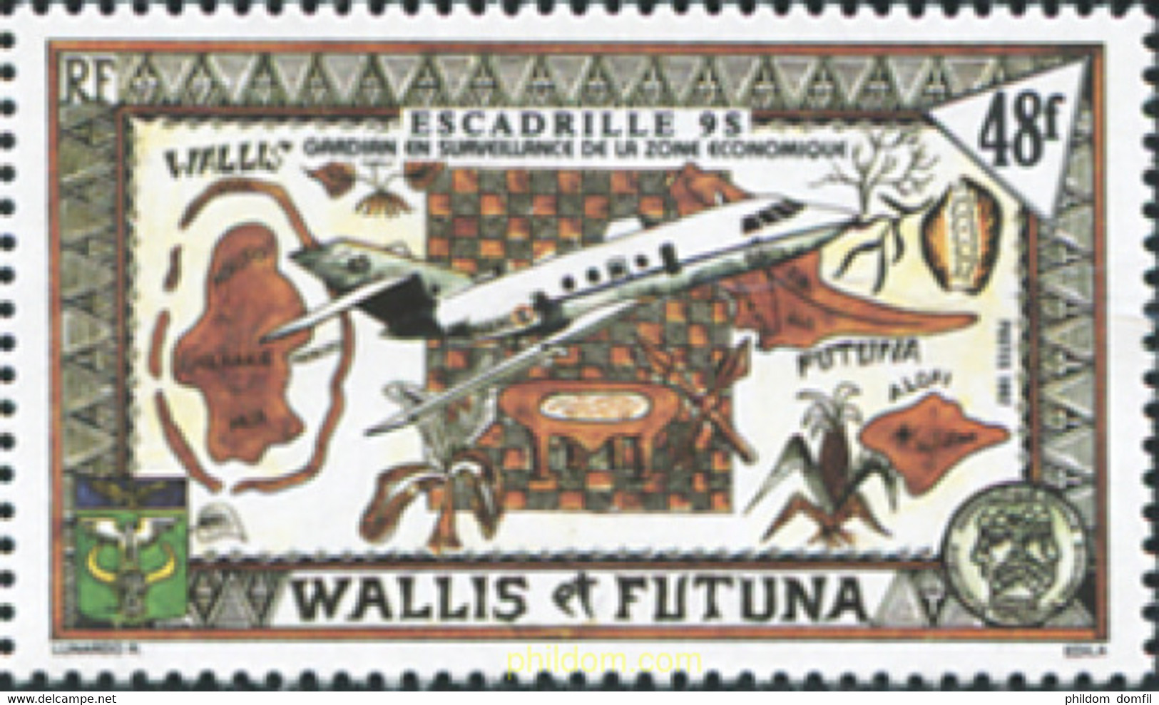 574687 MNH WALLIS Y FUTUNA 1992 ESCUADRILLA - Used Stamps