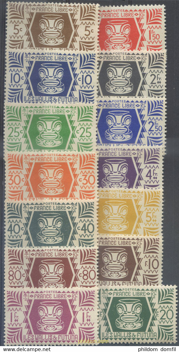 658417 MNH WALLIS Y FUTUNA 1944 - Gebraucht