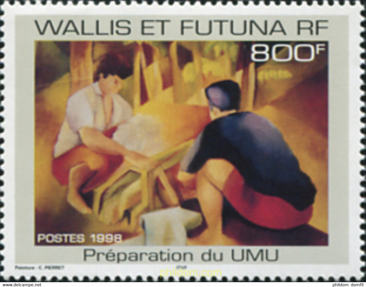 574988 MNH WALLIS Y FUTUNA 1998 PREPARACION DE UMU - Used Stamps