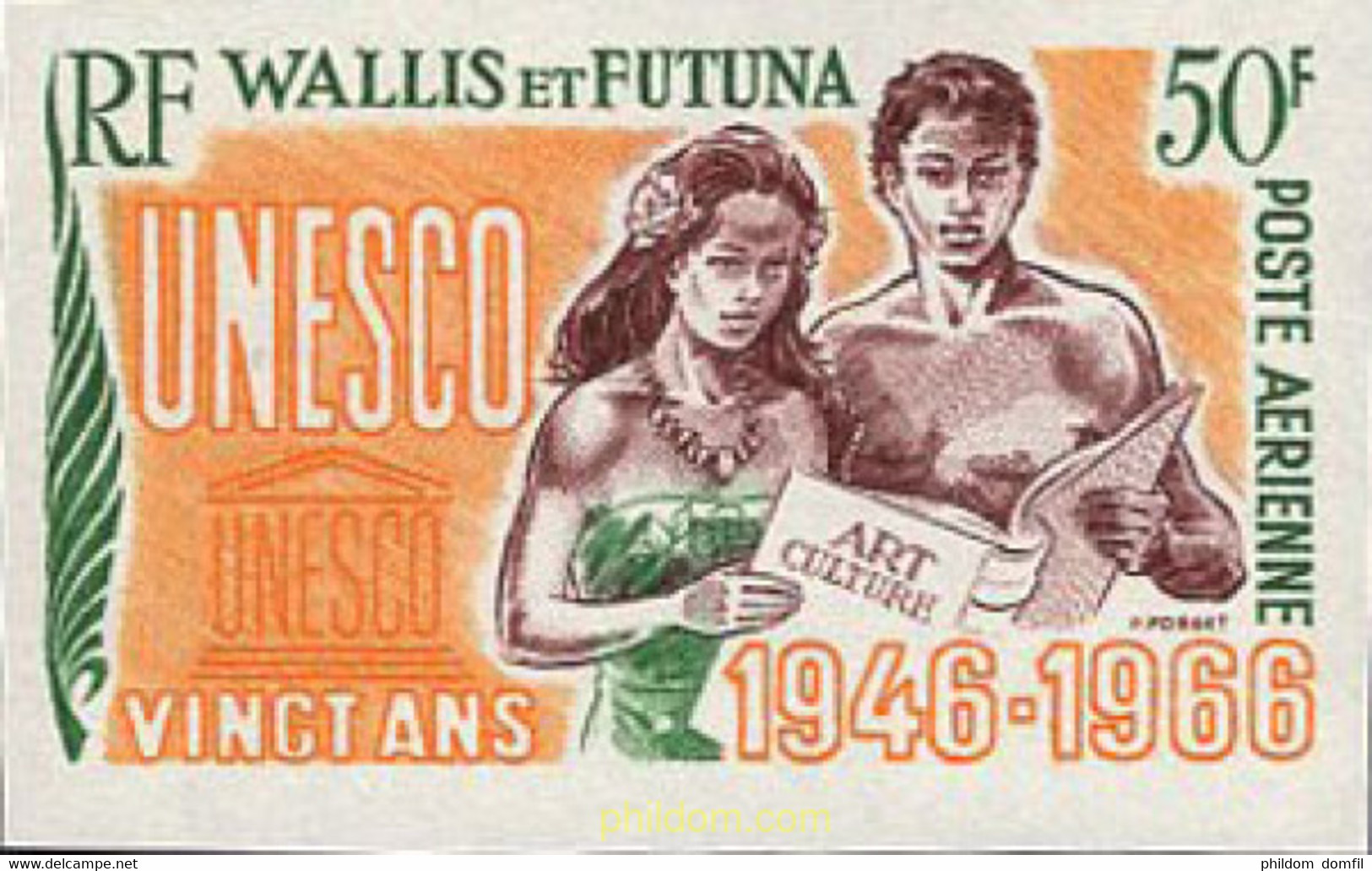 674655 MNH WALLIS Y FUTUNA 1966 UNESCO - Usados