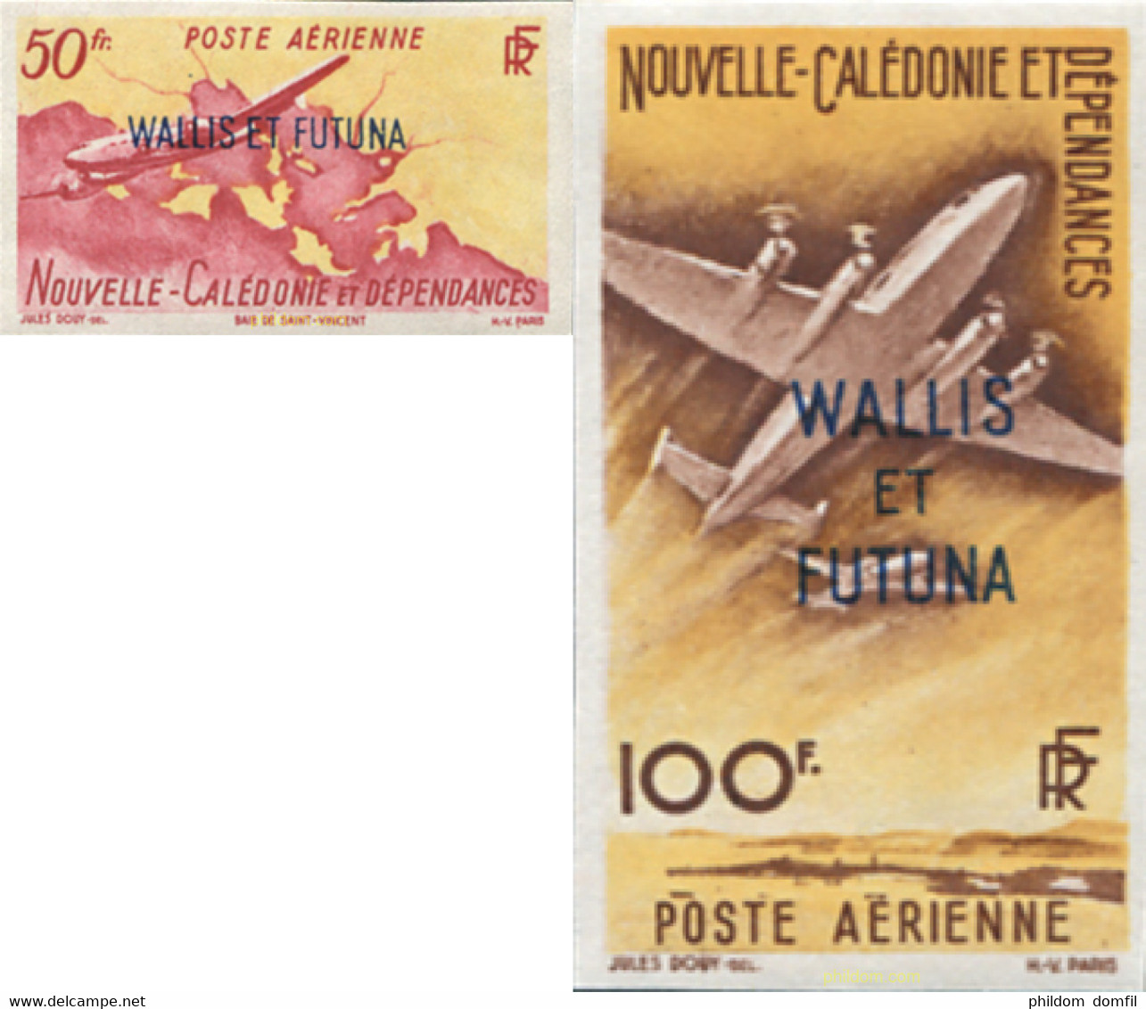 608325 MNH WALLIS Y FUTUNA 1949 AVIACION - Gebraucht