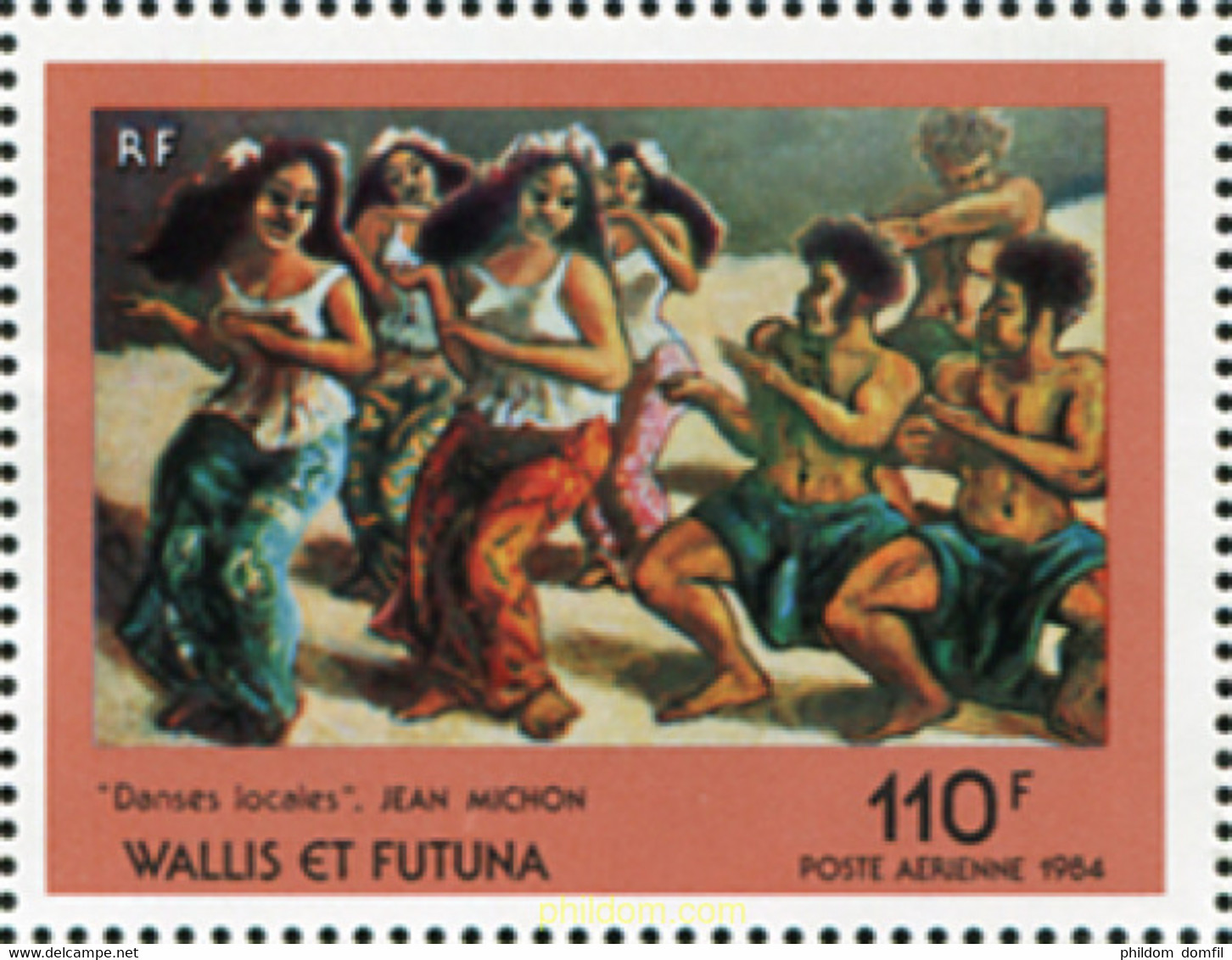 575608 MNH WALLIS Y FUTUNA 1984 PINTURA - Used Stamps