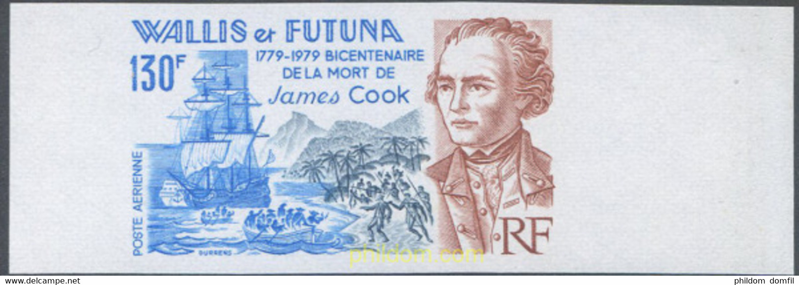 660748 MNH WALLIS Y FUTUNA 1979 BICENTENARIO DE LA MUERTE DE JAMES COOK - Oblitérés