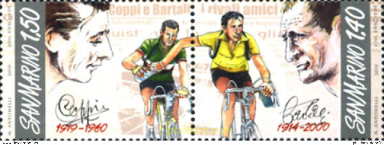 250107 MNH SAN MARINO 2010 - Gebruikt