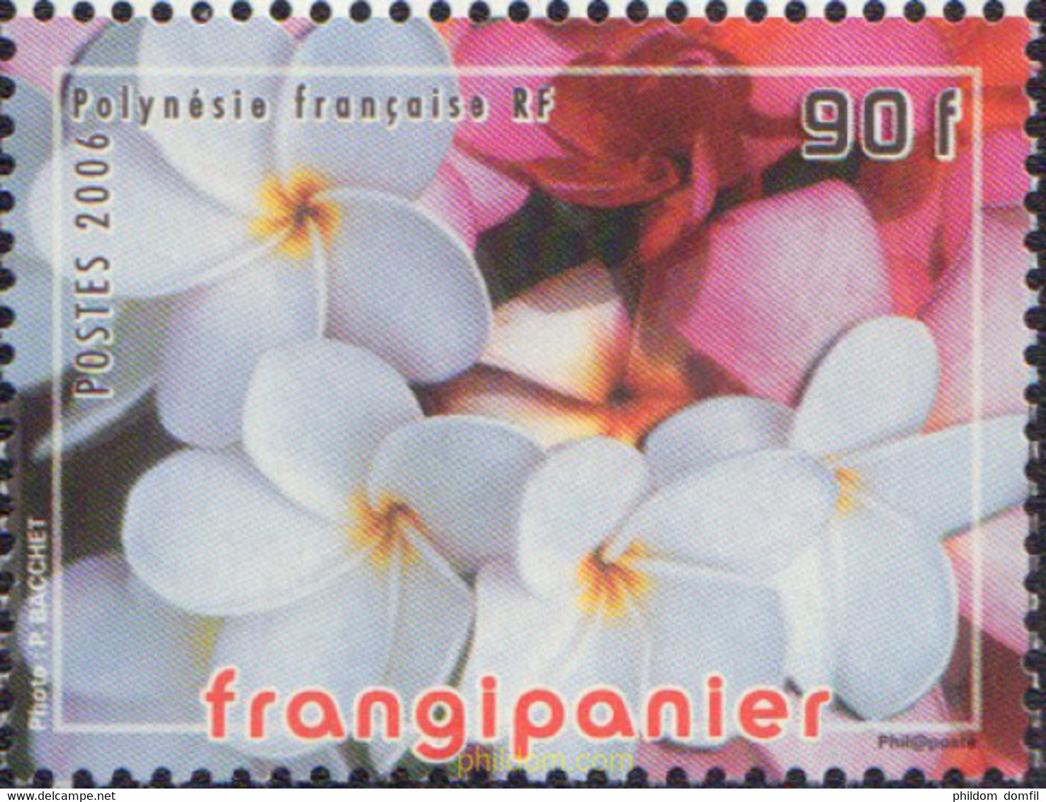 579559 MNH POLINESIA FRANCESA 2006 FLOR DEL ALMENDRO - Used Stamps