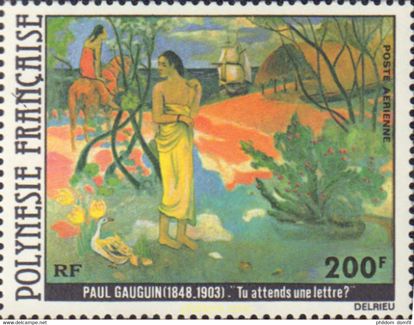 581135 MNH POLINESIA FRANCESA 1979 PINTURA DE PAUL GAUGUIN - Oblitérés