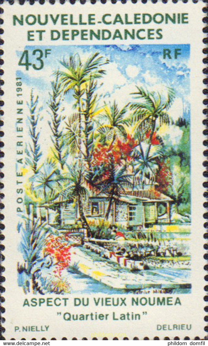 584104 MNH NUEVA CALEDONIA 1981 LA VIEJA NOUMEA - Gebraucht