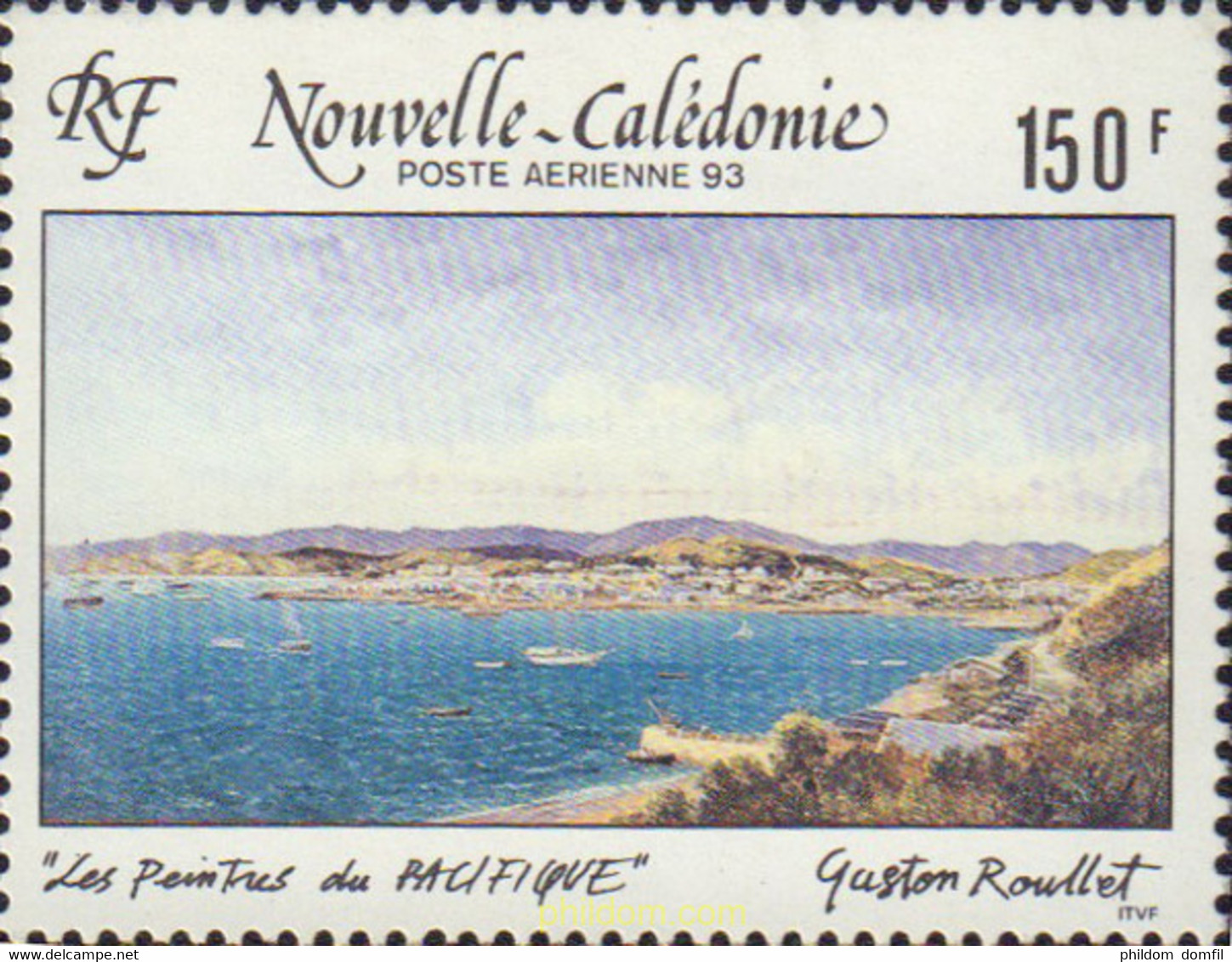 584364 MNH NUEVA CALEDONIA 1993 PINTURA - Used Stamps