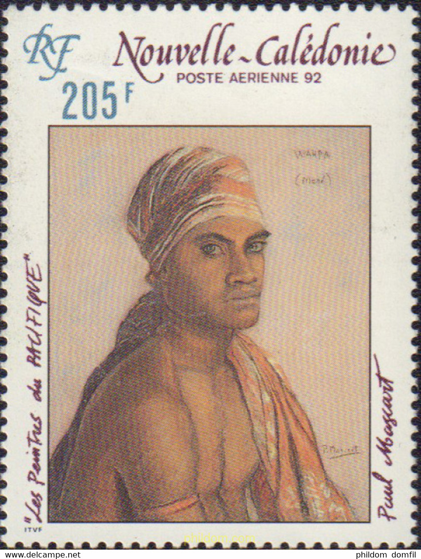 584361 MNH NUEVA CALEDONIA 1992 PINTURA - Used Stamps