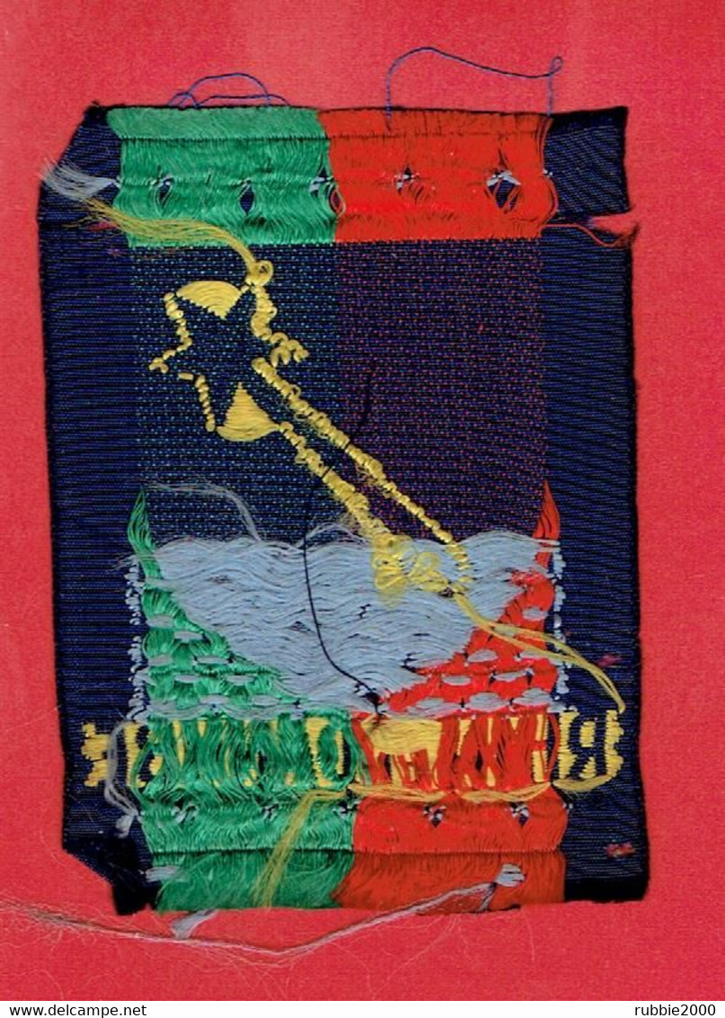 INSIGNE TISSU RHIN ET DANUBE 1° ARMEE FRANCAISE - Ecussons Tissu