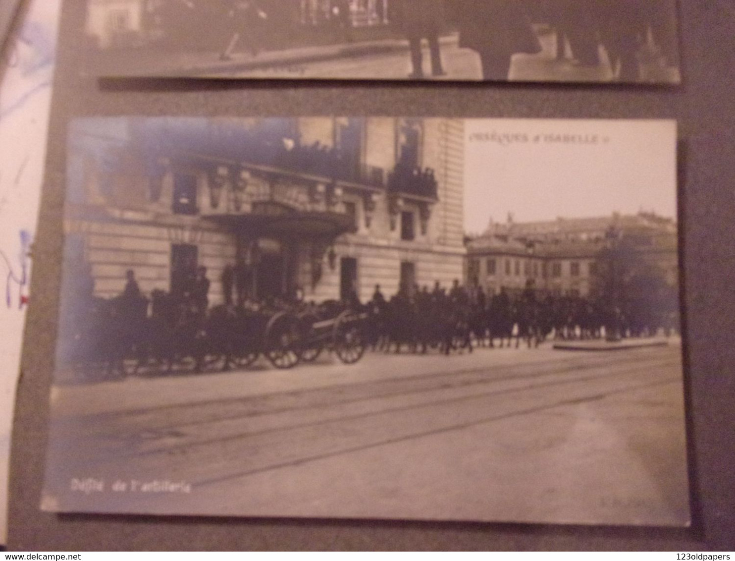 LOT 10 RARE ESPANA  CARTE PHOTO  1904 PARIS OBSEQUES REINE ISABELLE II FUNERAL REINA ISABEL II TARJETA FOTOGRÁFICA