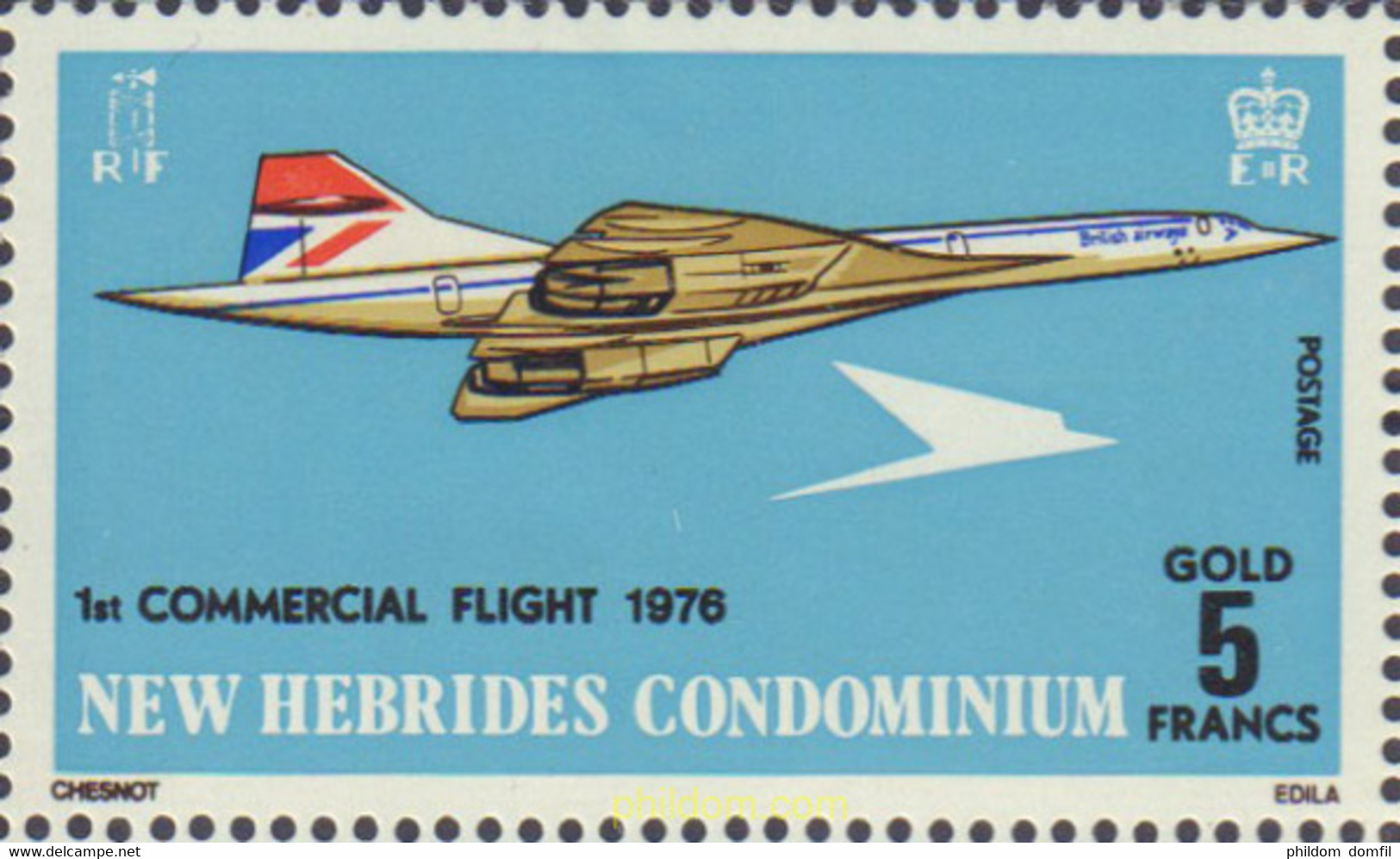 679101 MNH NUEVAS HEBRIDAS 1976 CONCORDE - Collections, Lots & Series