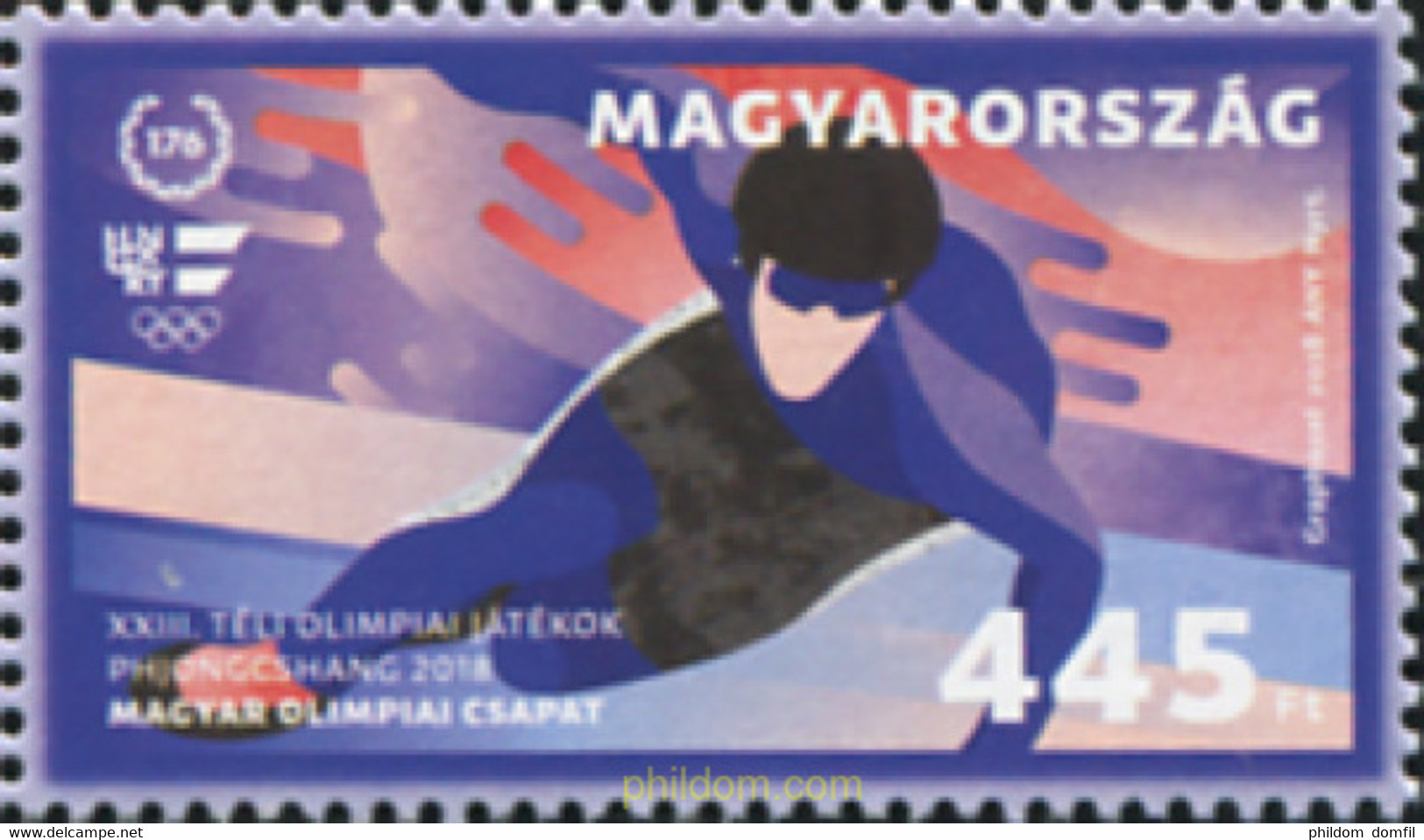 588976 MNH HUNGRIA 2018 23 JUEGOS OLIMPICOS DE INVIERNO - PYEONGCHANG - Used Stamps