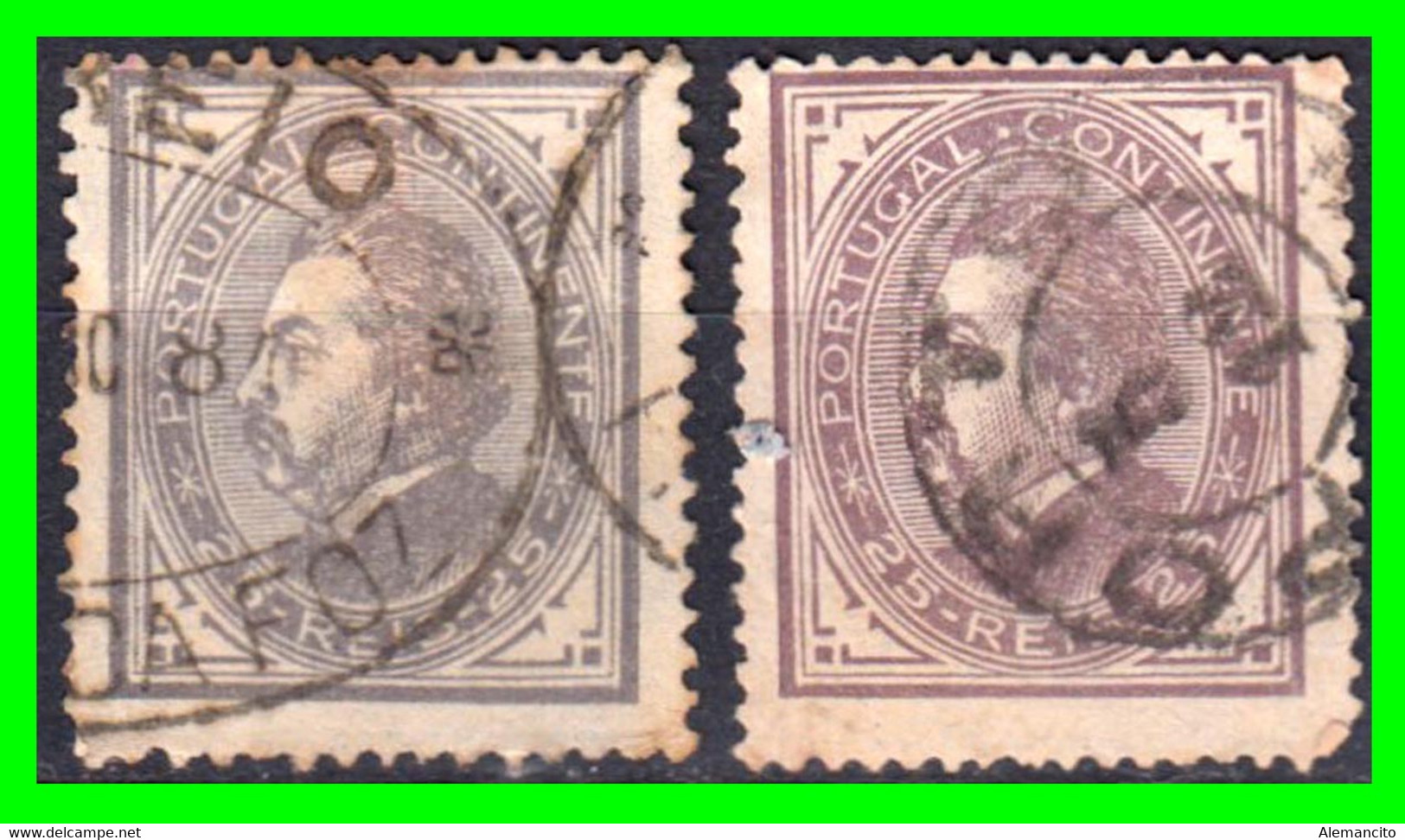 PORTUGAL … “ SELLOS AÑO 1880 REY LUIS I - Used Stamps