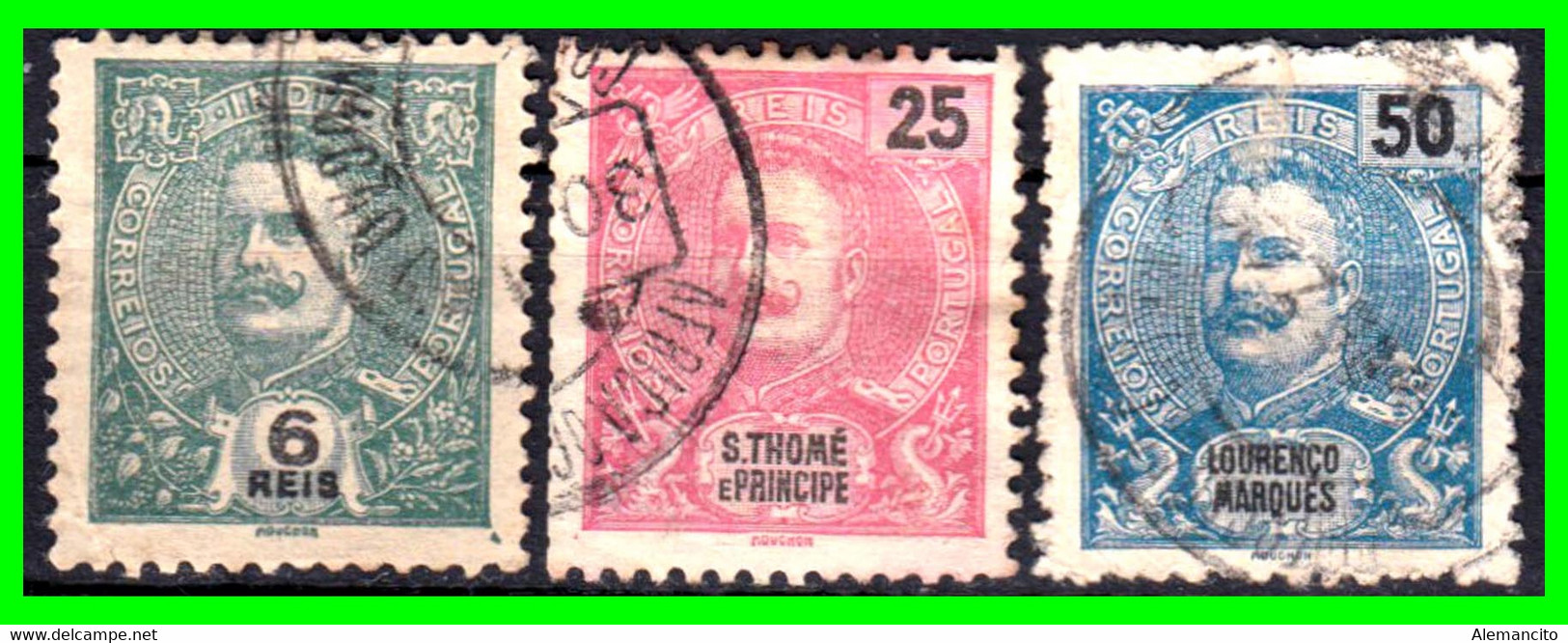 PORTUGAL … “ SELLOS AÑO 1895 CARLOS I - Used Stamps