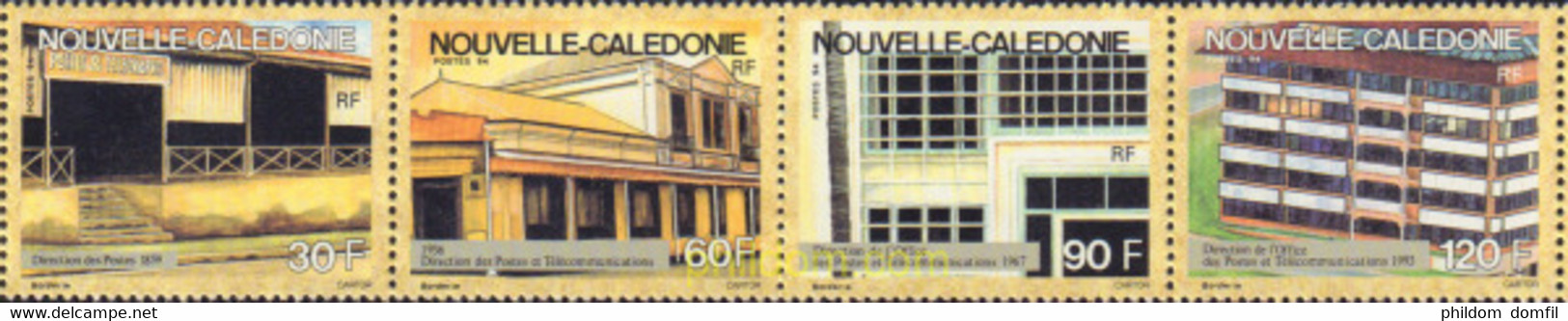 589196 MNH NUEVA CALEDONIA 1994 OFICINAS DE CORREOS - Gebruikt