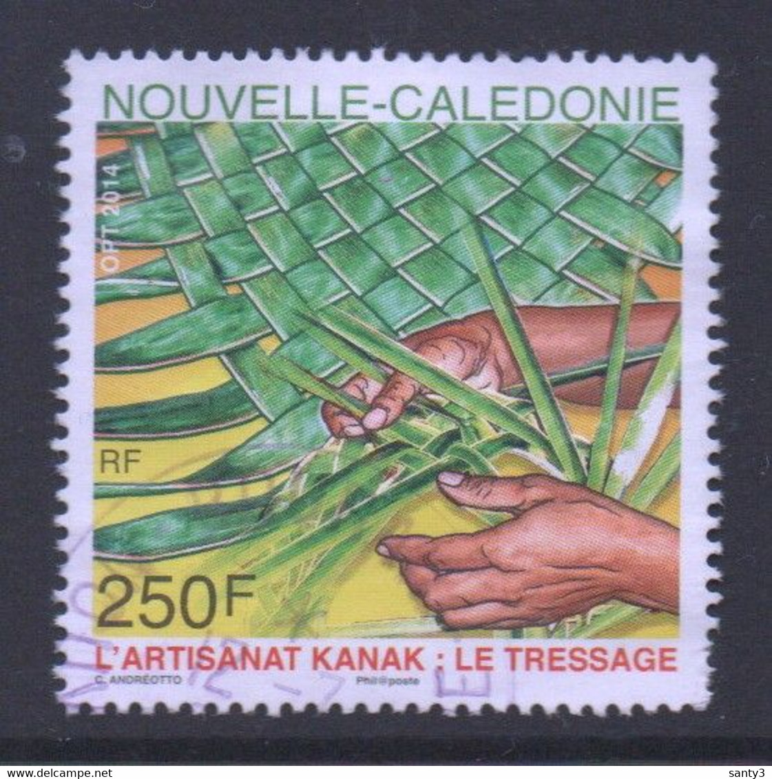 Nieuw-Caledonië 2014  Yv 1229 Hogere Waarde,  Gestempeld - Used Stamps