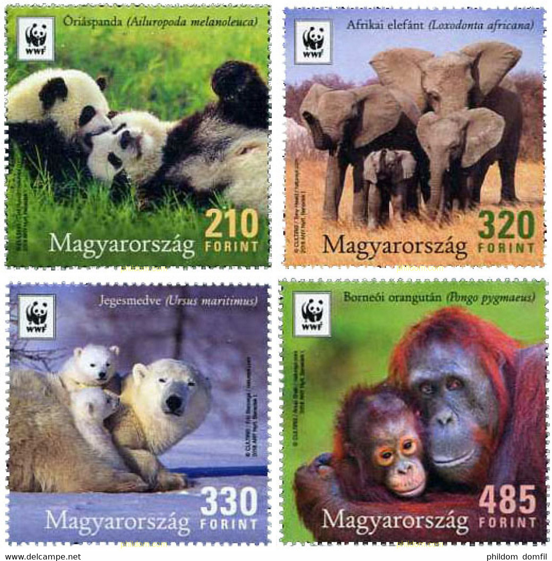 593225 MNH HUNGRIA 2018 WWF - Used Stamps