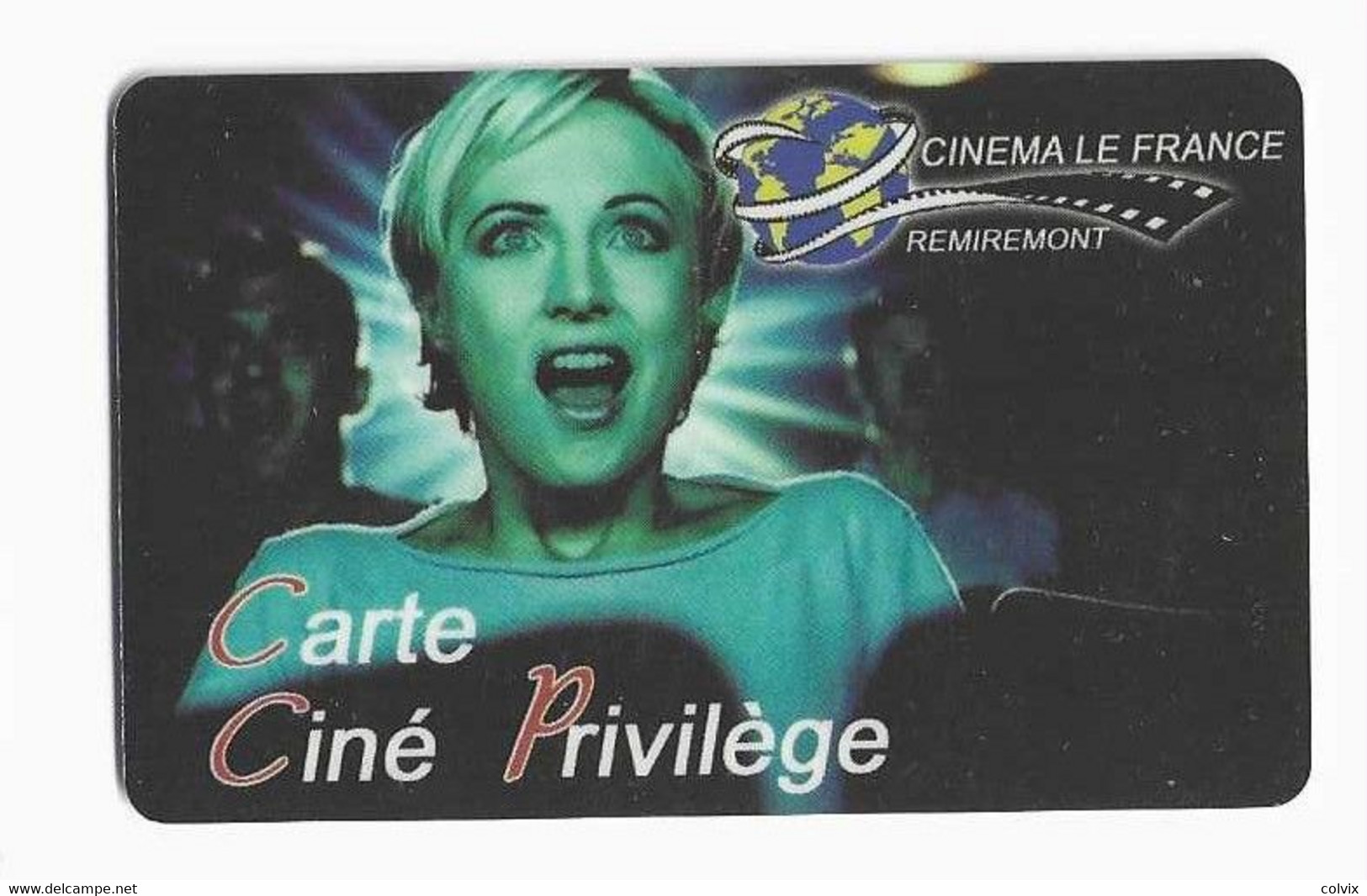 FRANCE CARTE CINEMA LE FRANCE REMIREMONT - Kinokarten