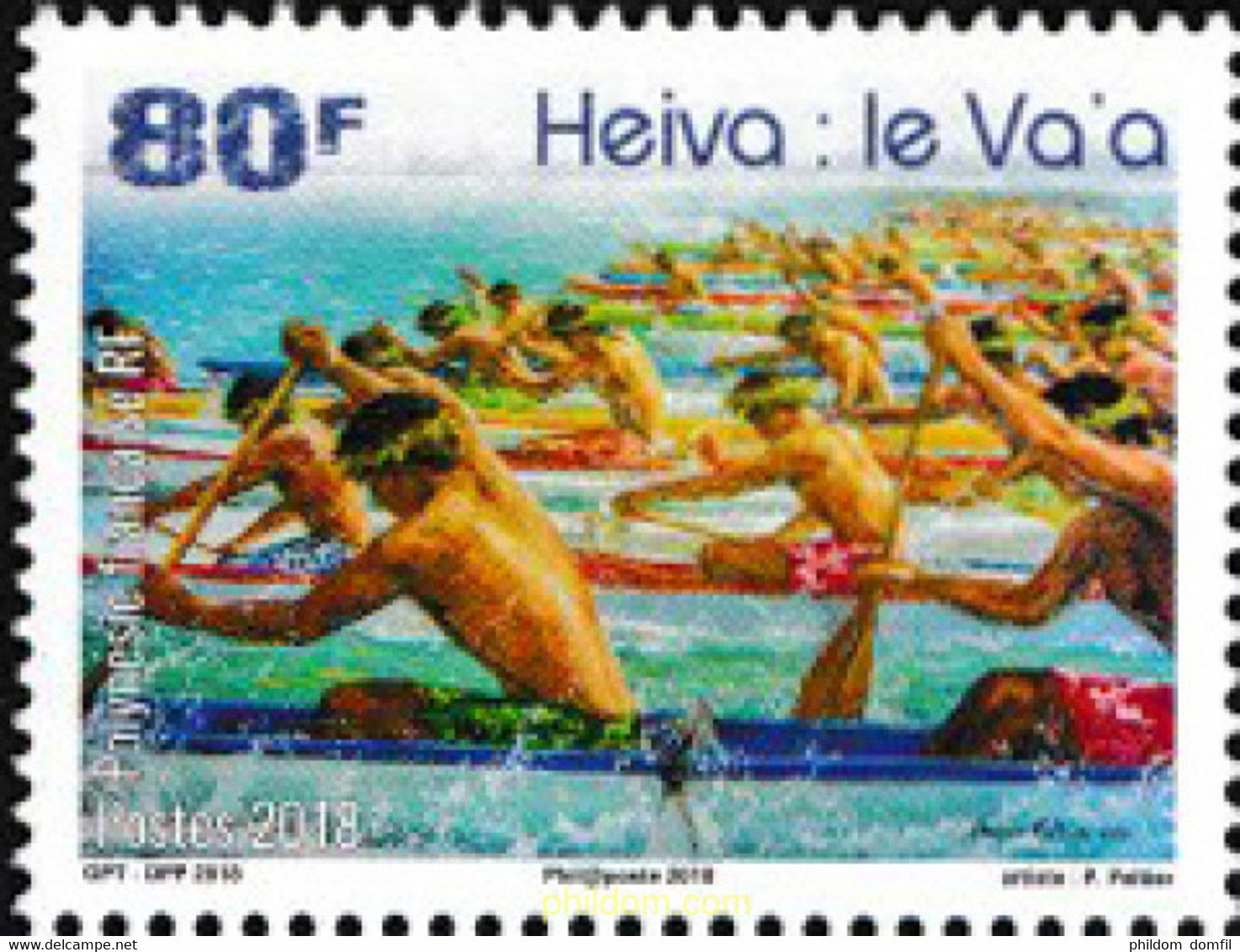 594155 MNH POLINESIA FRANCESA 2018 DEPORTE TRADICIONAL - Used Stamps