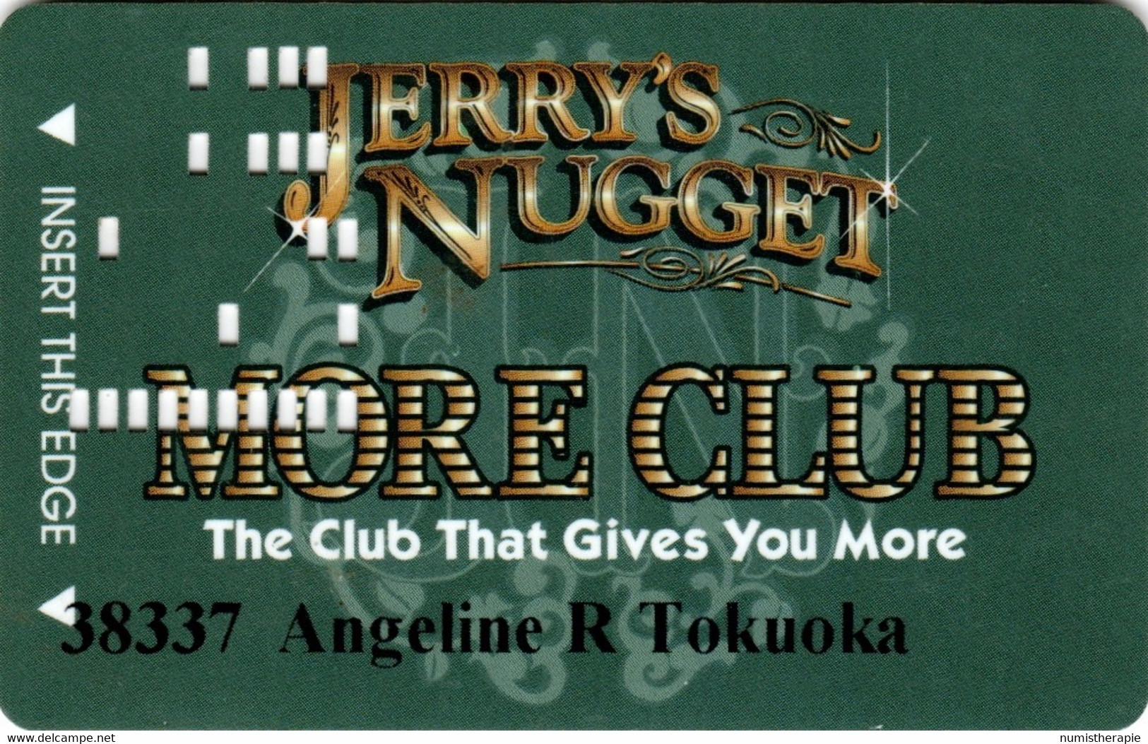 Casino Jerry's Nugget : North Las Vegas - Casino Cards